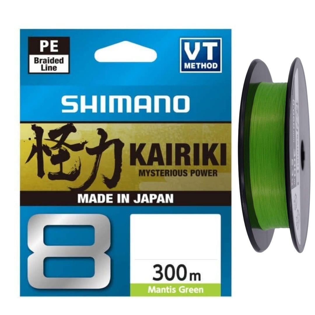 Shimano Kairiki 8 Örgü İp Misina 300m Mantis Green 0.06mm / 5.3kg