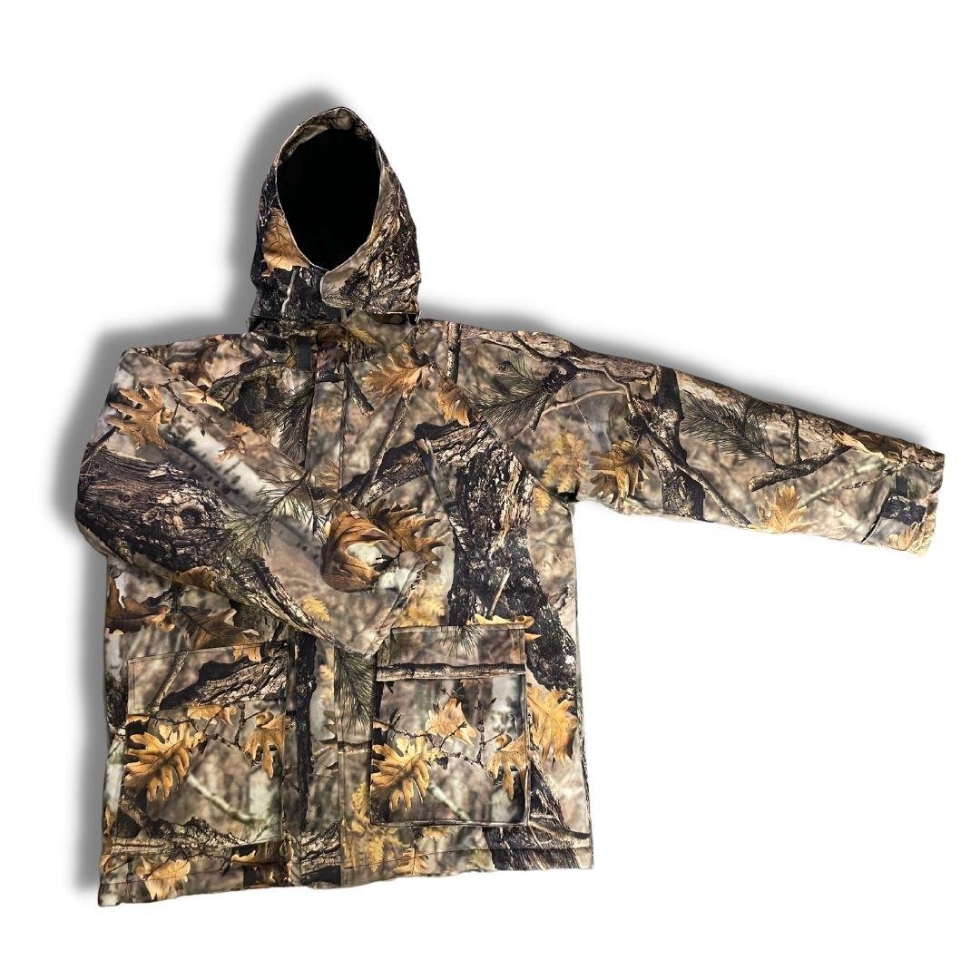 Spayko Soğuk İklim Doğa Desen Kaban Beden: L