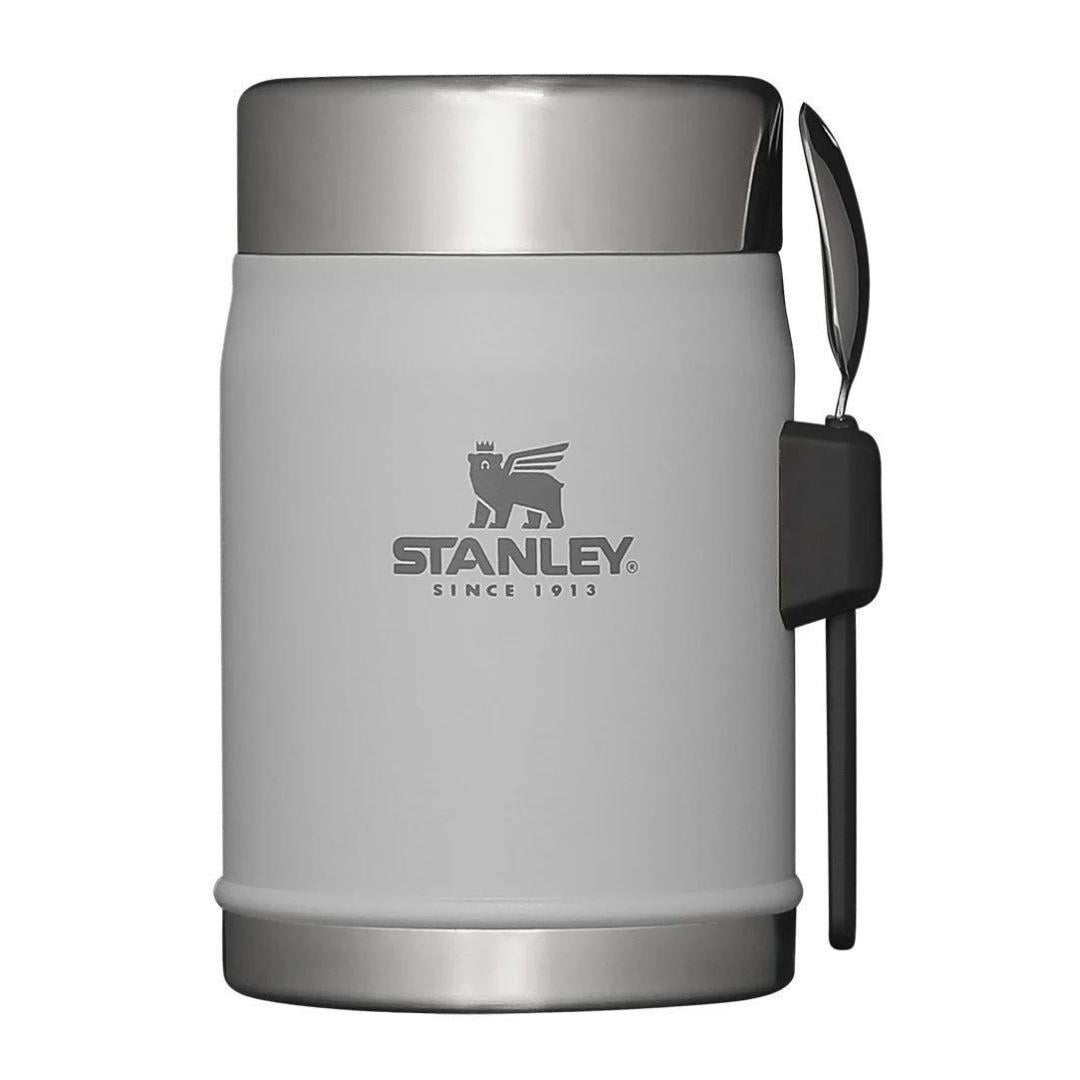 Stanley Klasik Paslanmaz Çelik Yemek Termosu Kaşıklı 0,40 LT Koyu Beyaz