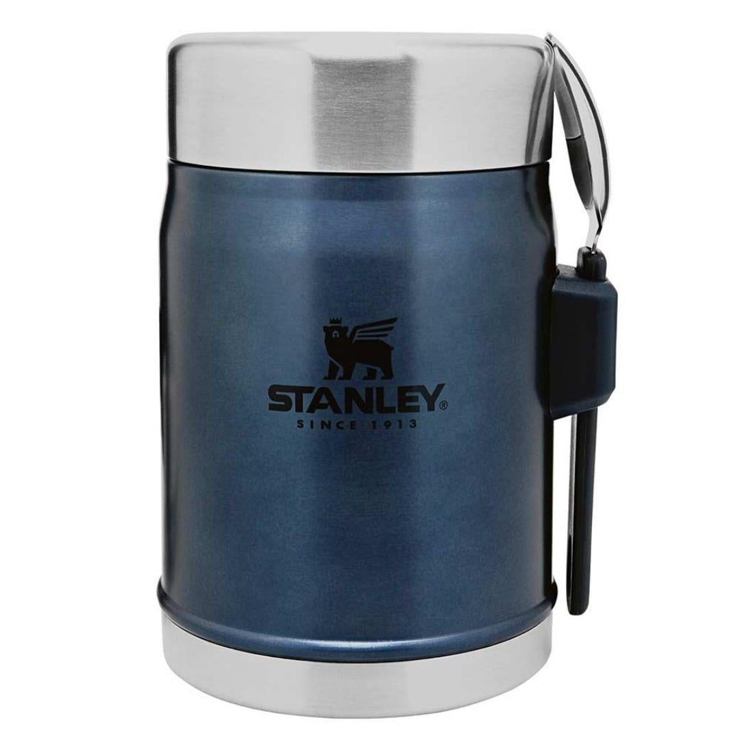 Stanley Klasik Paslanmaz Celik Yemek Termosu Kasikli 0,40 LT Lacivert