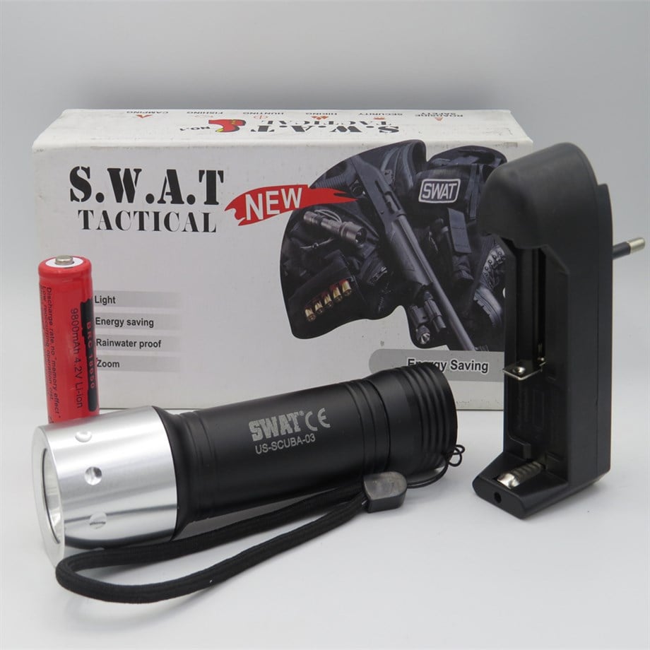 Swat U.S Scuba-03 3,7V Lityum Kit Şarj