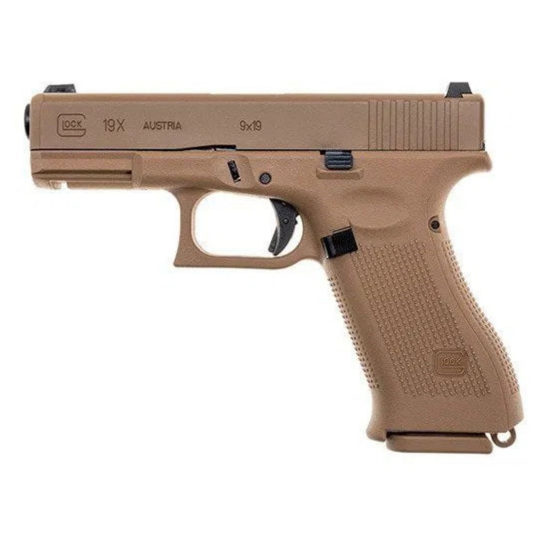 Umarex Glock 19X Blowback Airsoft Tabanca(GreenGas) Tan Rengi