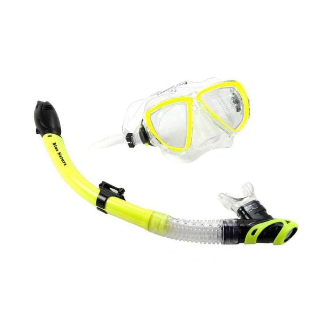 Vardem Yüzücü Maske Şnorkel Set (8+ Yaş) Sarı