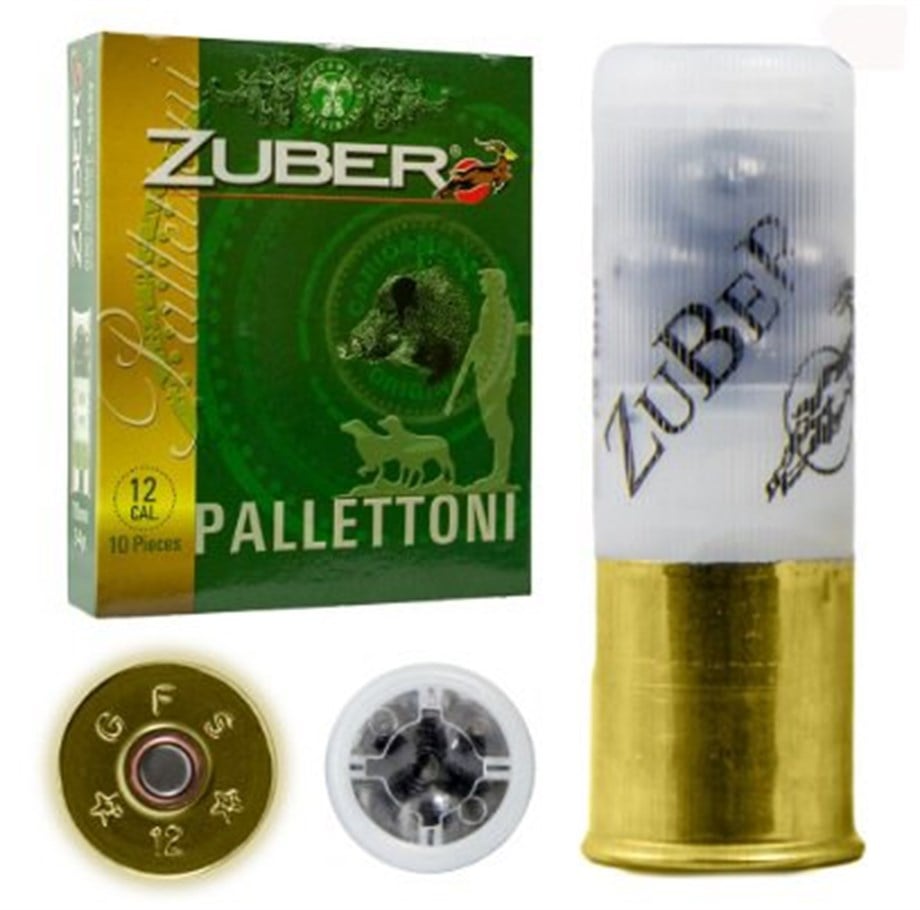 Züber Pallettoni 12 Cal 34 Gr Şavrotin Av Fişeği