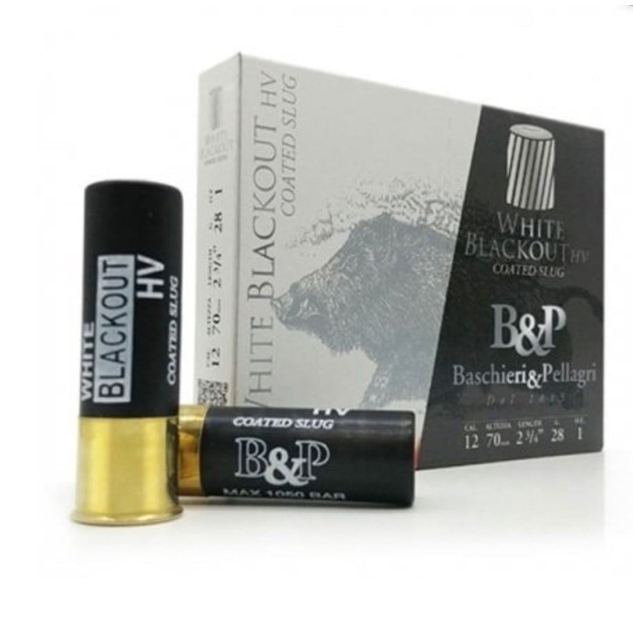 Bp Big White Blackout 12 Cal 28 Gr Tek kurşun Av Fişeği