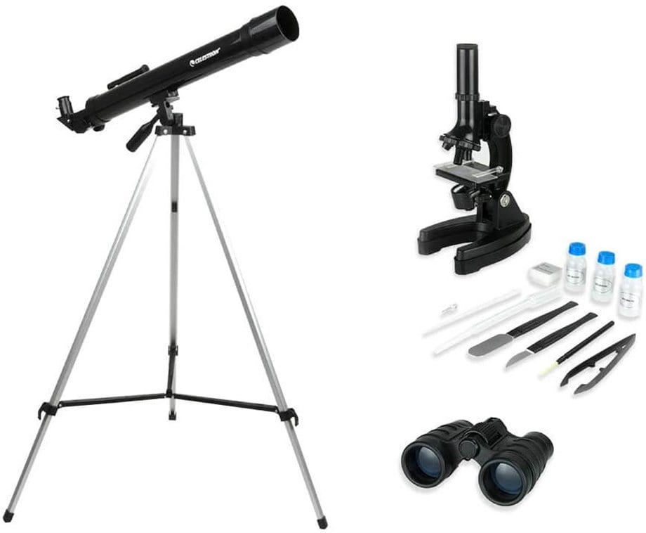 Celestron 22010 Science Kit Teleskop, Dürbün ve Mikroskop Seti