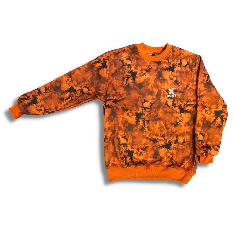 Ersav X Hunt Sıfıryaka Sweatshirt Turuncu L