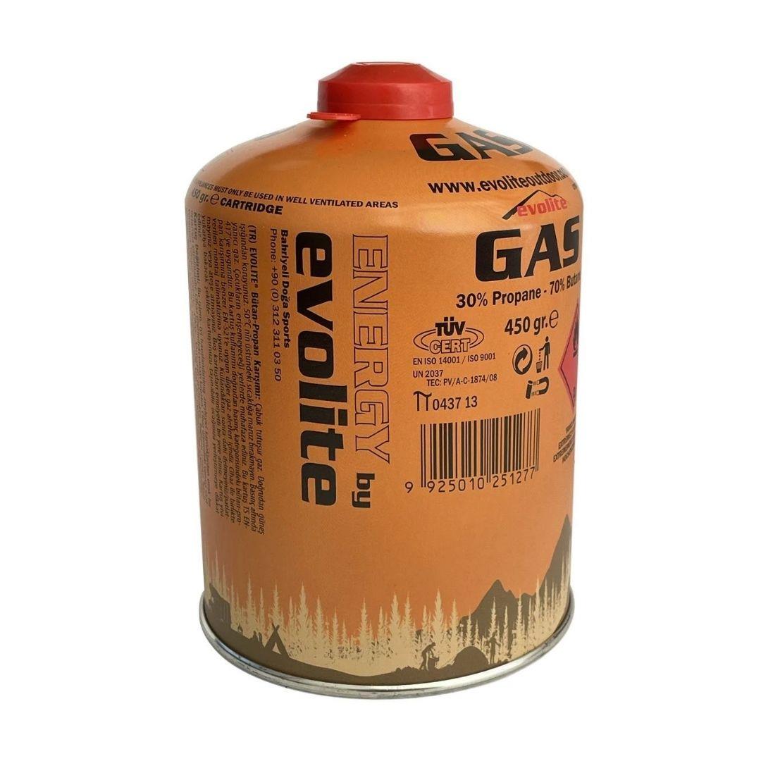Evolite Butane Propane Vidalı 450 Gr. Ocak Kartuşu