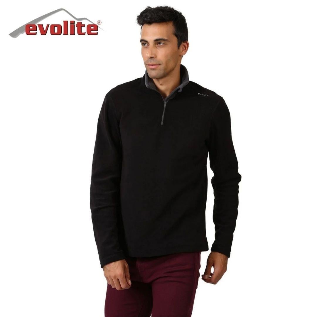 Evolite Fuga Bay Mikro Polar Sweater - Siyah M