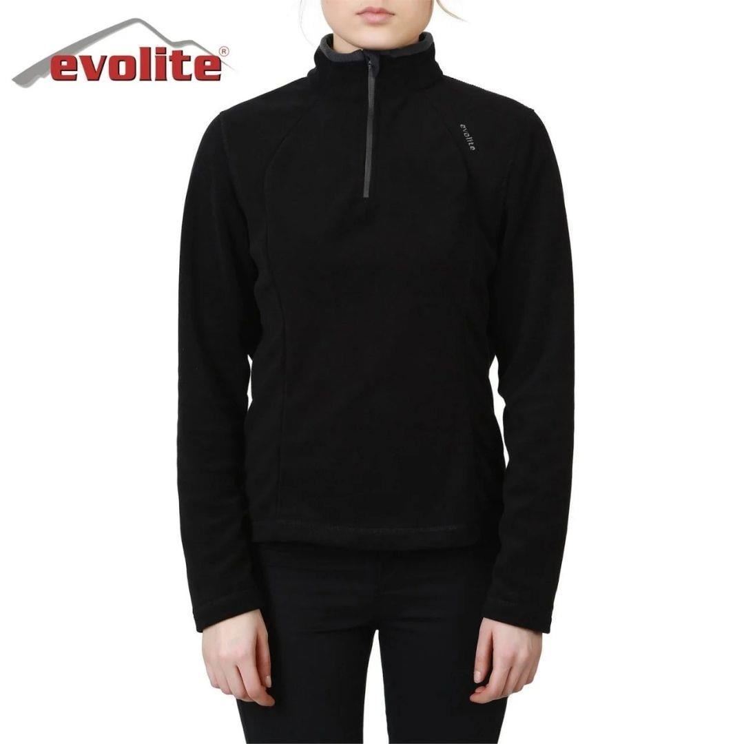 Evolite Fuga Bayan Mikro Polar Sweater - Siyah M