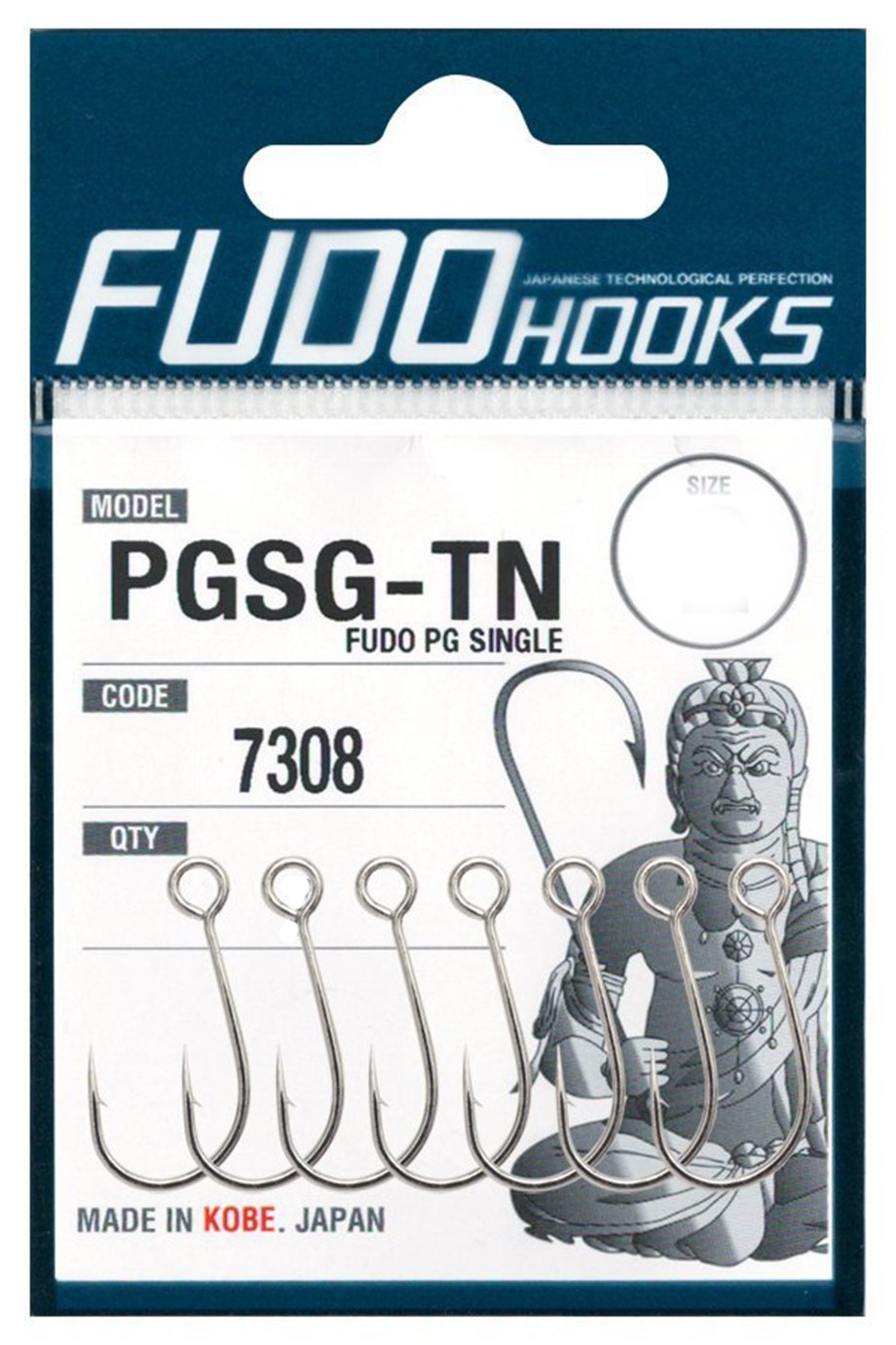 Fudo 7308 PG Single Galvaniz Sahte İğnesi