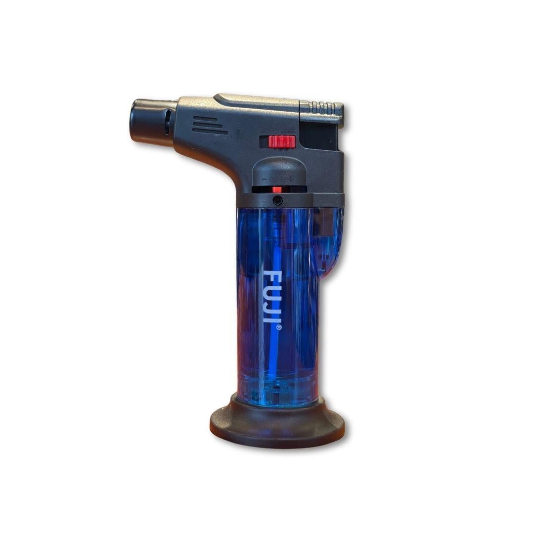 Fuji Elit Pürmüz Alev Çakmak 1300°C - Torch Doldurulabilir Depolu Orta Boy