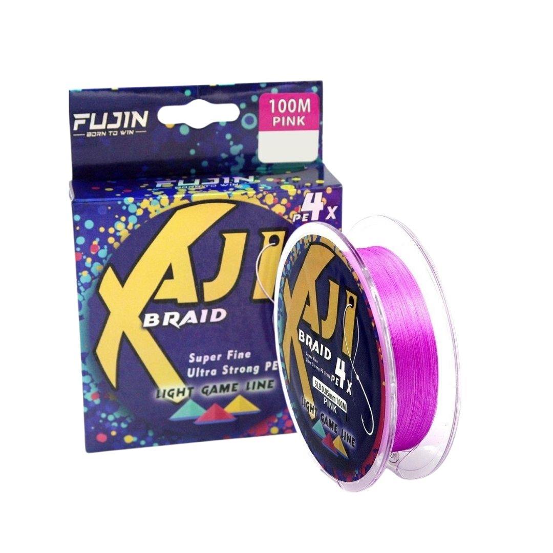 Fujin Aji Light Game Braid 4X 100Mt. Pink İp 0.02 mm
