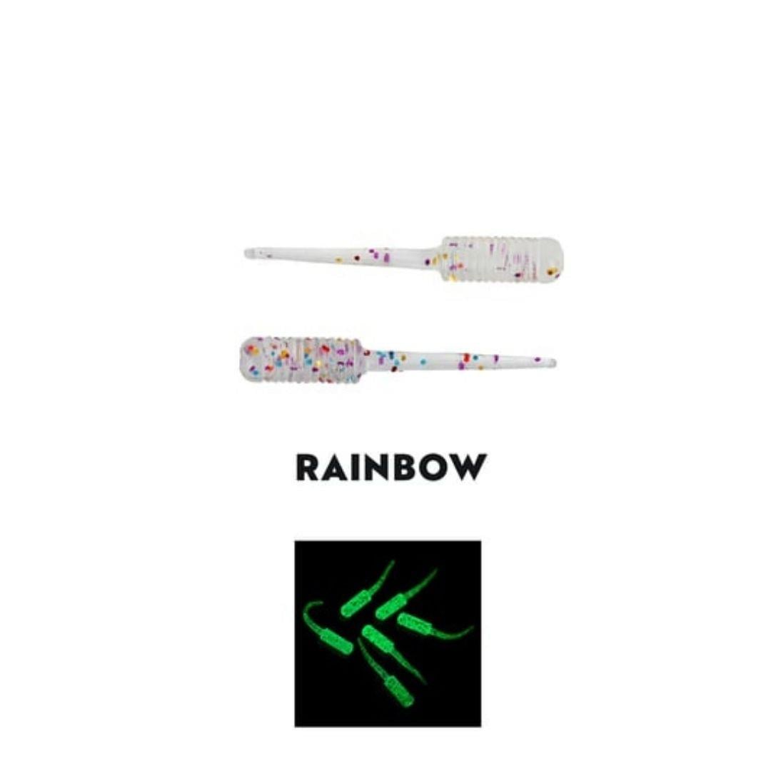 Fujin Baby FRY 2,7cm LRF Silikon Yem Rainbow Glitter