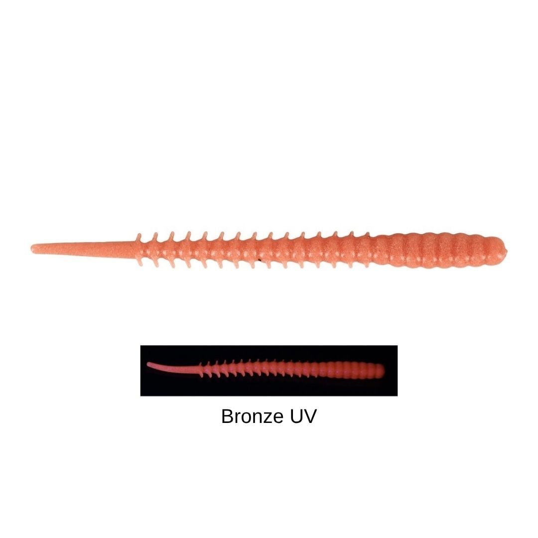 Fujin Bio Worm 6cm Floating Sıvılı Kokulu LRF Silikonu Bronze UV