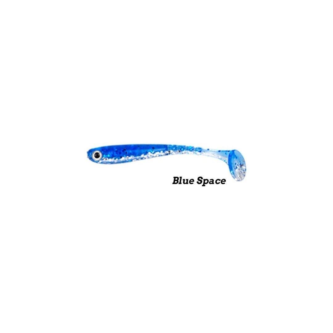 Fujin Bomb Shad 85mm Slikon Balık Blue Space