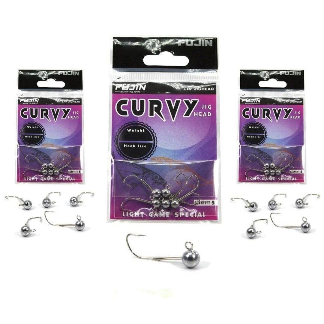 Fujin Curvy Jig Head 8 no 0,7gr