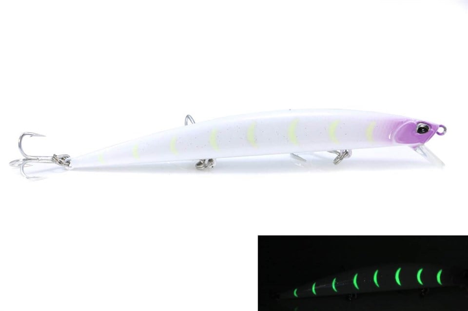 Fujin Flux 140mm 18gr Floating 034 Glow Purple Maket Balık