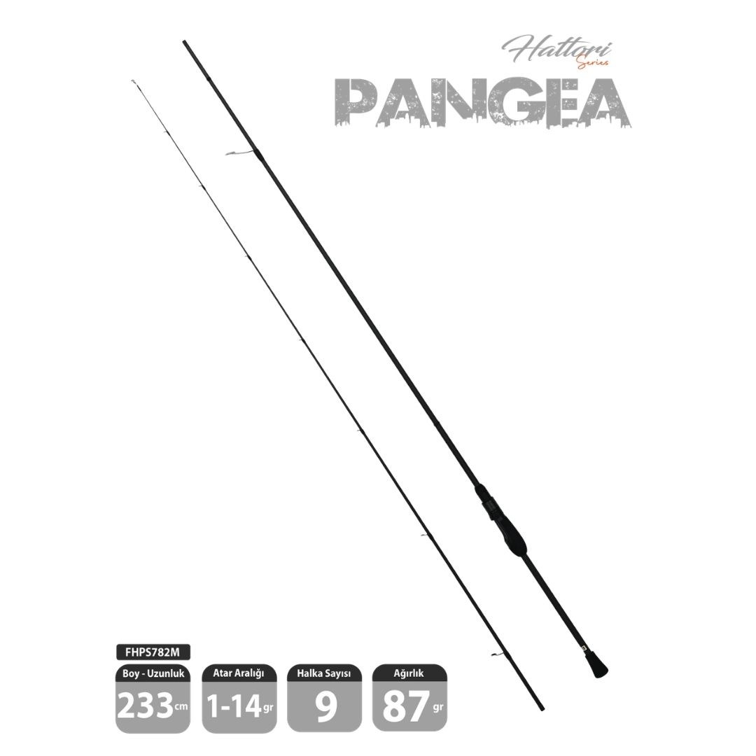 Fujin Hattori Pangea 233cm 1-14gr LRF Kamışı 782M