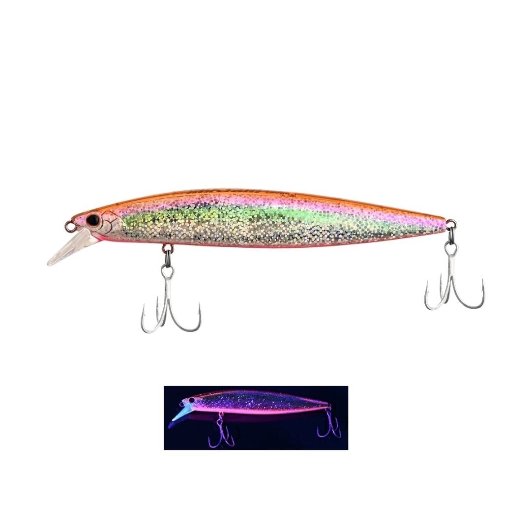 Fujin Hiroshi 120mm 21gr Slow Sinking Maket Balık Holo Spark