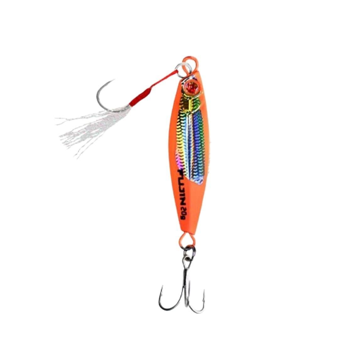 Fujin Jig-X 40gr Shore Jigging Jig Yem MT49 Prism Orange