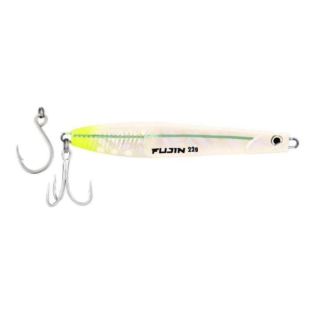 Fujin Jigeer 22gr 95mm Kaşık Yem MT35 UV White Pearl