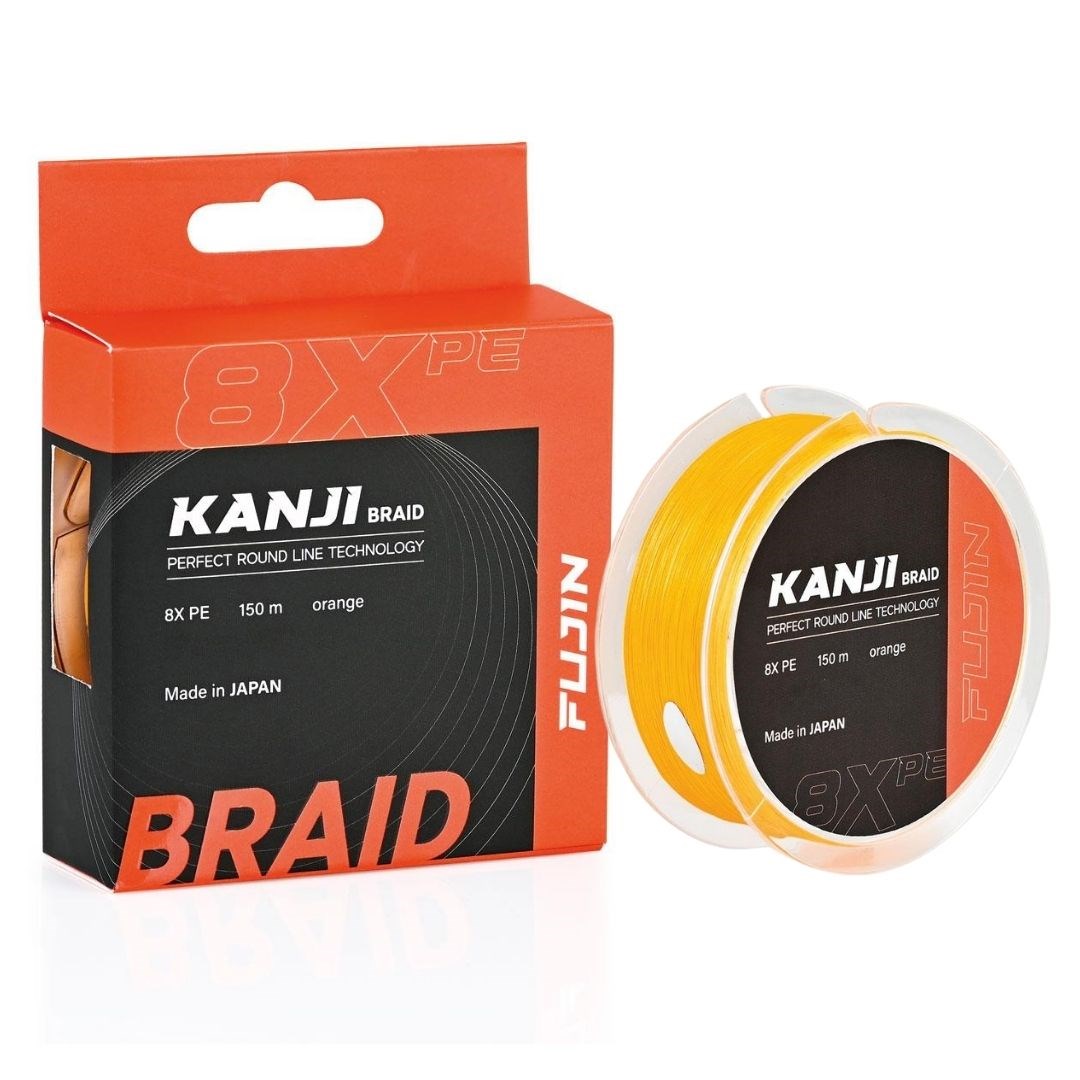 Fujin Kanji 8X 150MT Orange Pe Line 0.090mm