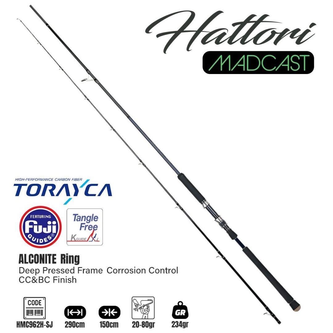 Fujin Madcast 290cm 20-80gr Shore Jig Kamışı
