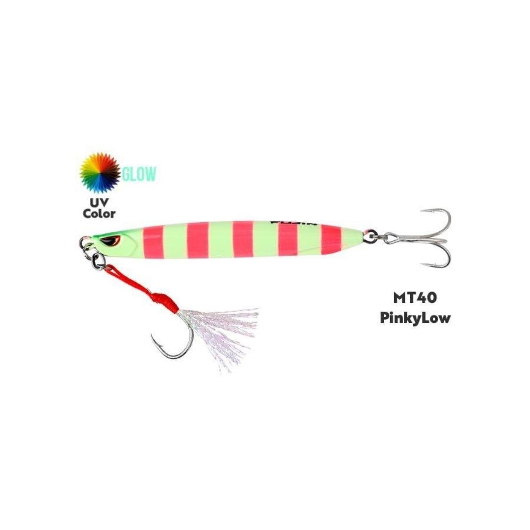Fujin Metal Cast 40gr Shore Jig Metal Yem MT40 PinkyLow