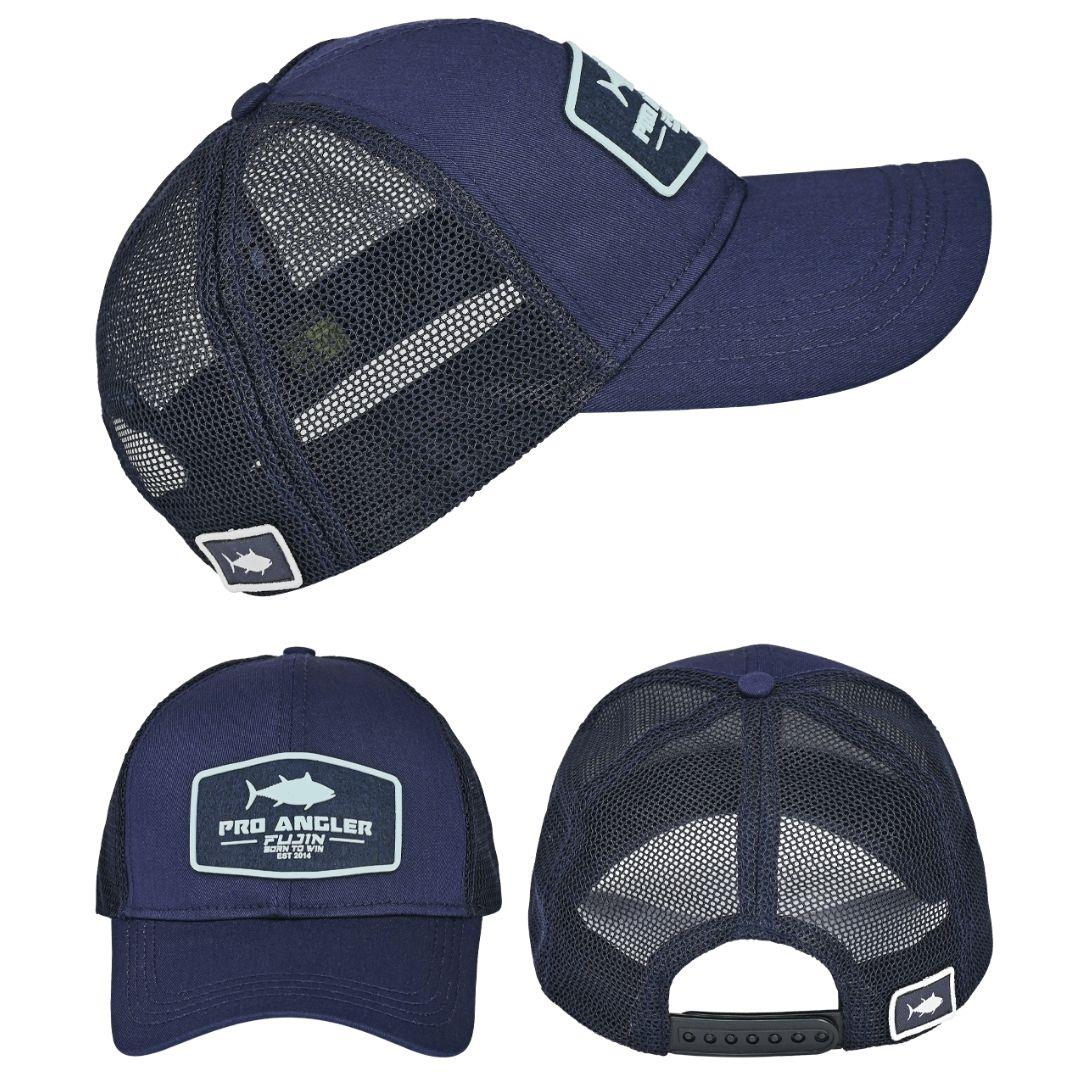 Fujin Pro Angler Dark Navy + Turquoise Bench Şapka