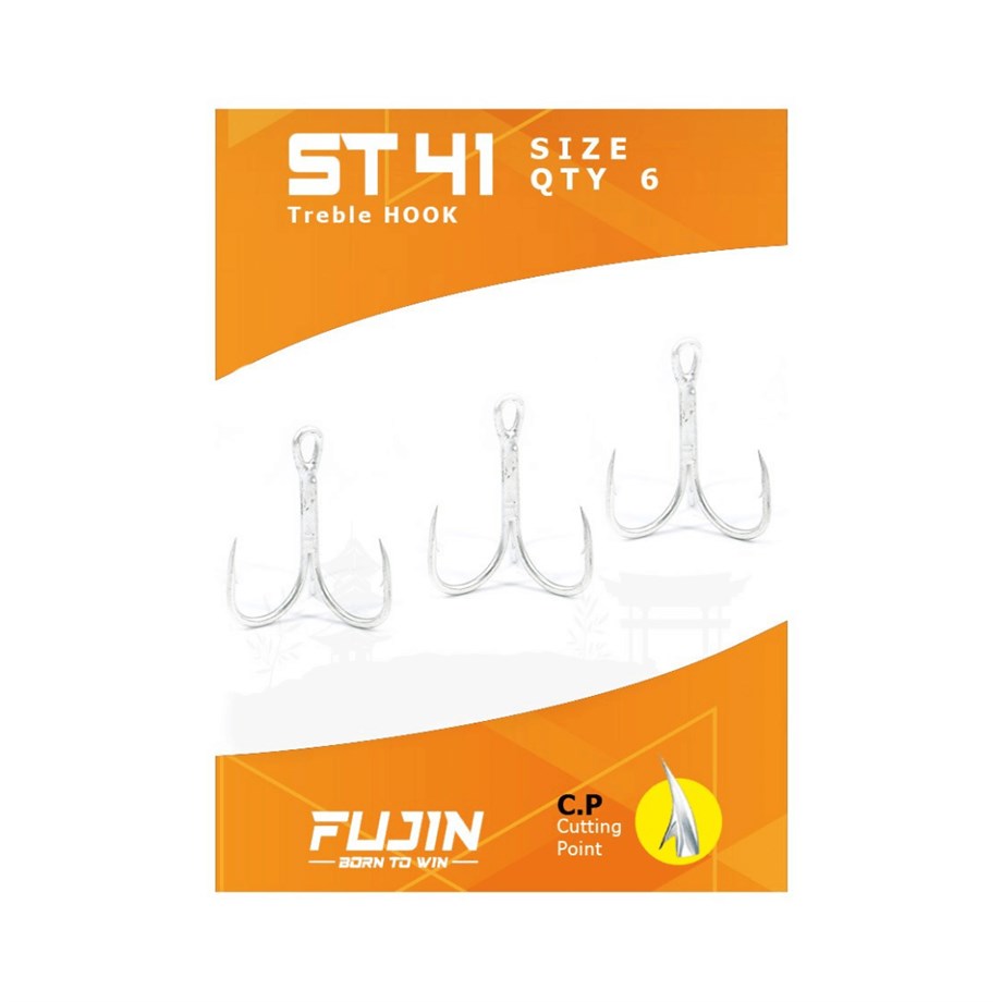Fujin St-41 Nickel Üçlü Kanca