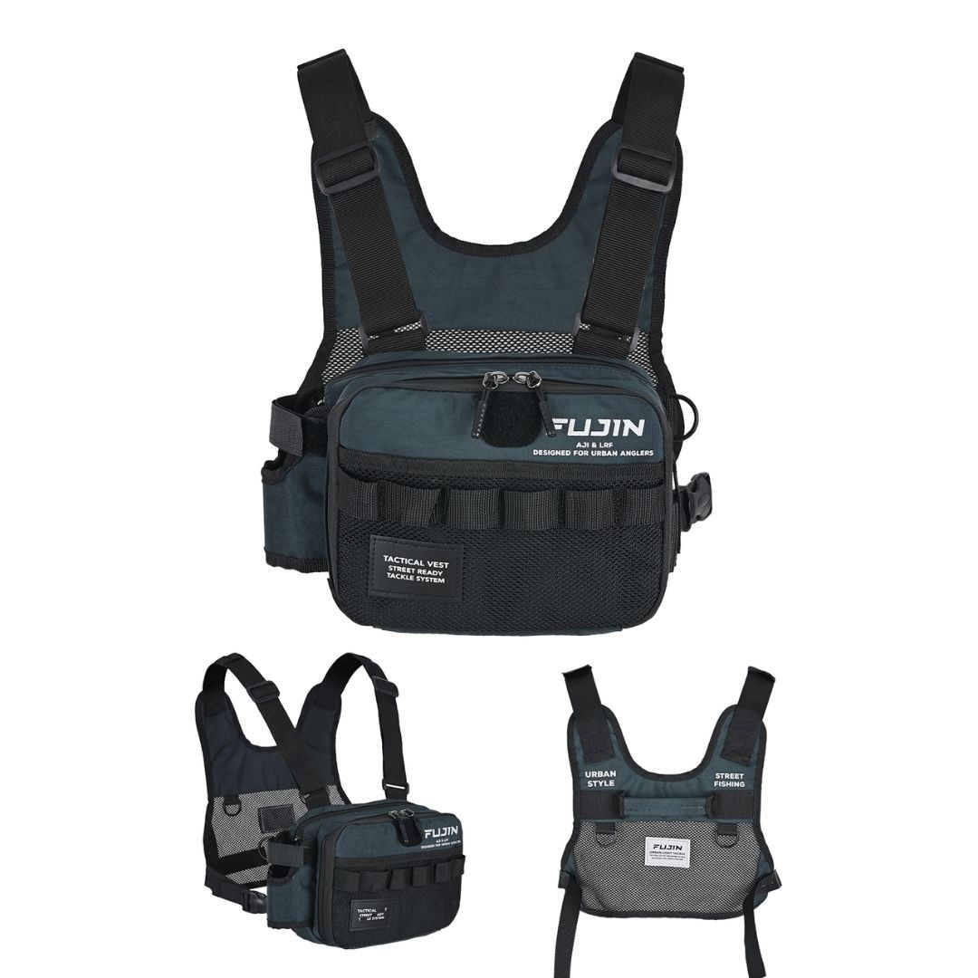 Fujin Tactical Vest Indigo Balıkçı Çantası