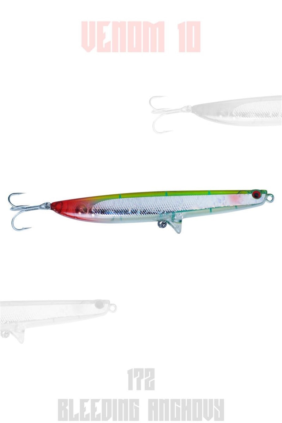 Fujin Venom 10 10.5gr 10cm Maket Balık 172 Bleeding Anchovy