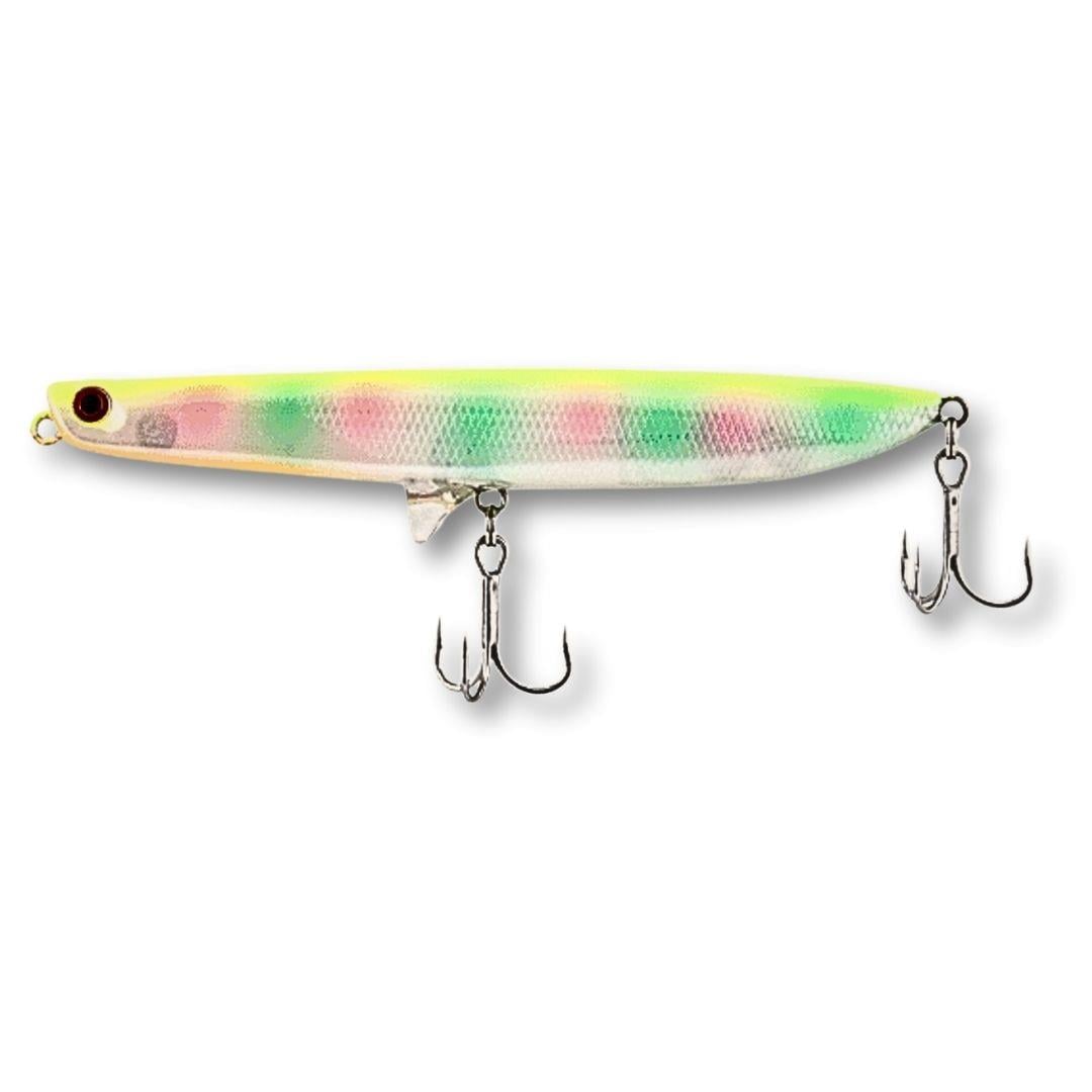 Fujin Venom 120mm 20gr Su Üstü Maket Balık 234 UV Rainbow Lemon