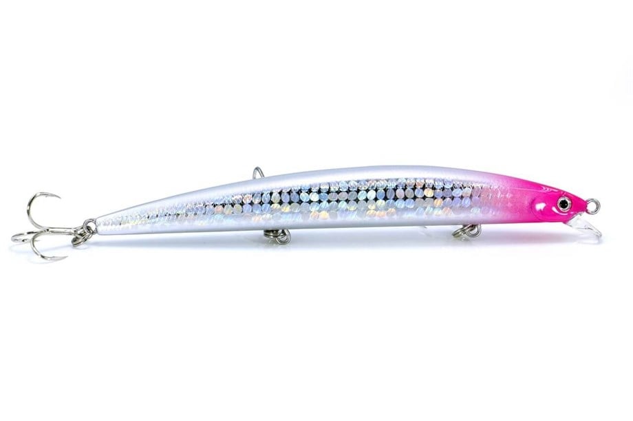 Fujin Volt VL125S 14gr 12.5cm Slow Sinking Maket Balık 030 Pink Head Shiny