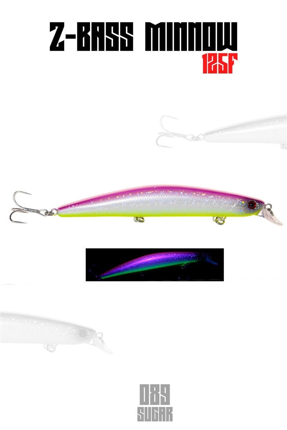 Fujin Z-Bass Minnow 125F 21gr Maket Balık 089 Sugar
