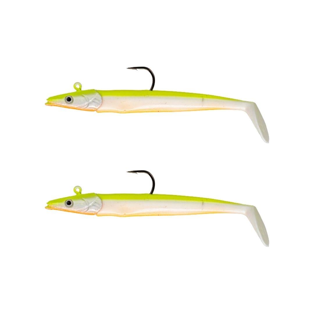 Fujin Zand Eel 11cm 7gr-14gr Double Body+Head Silikon Balik Chartreus