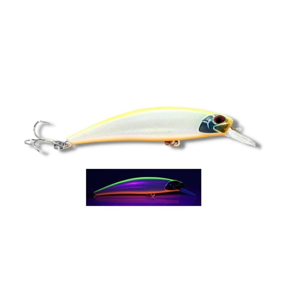 Fujin Ziggy7 70mm 9.6gr Sinking LRF Maket Balık 120 Nacre Lemon