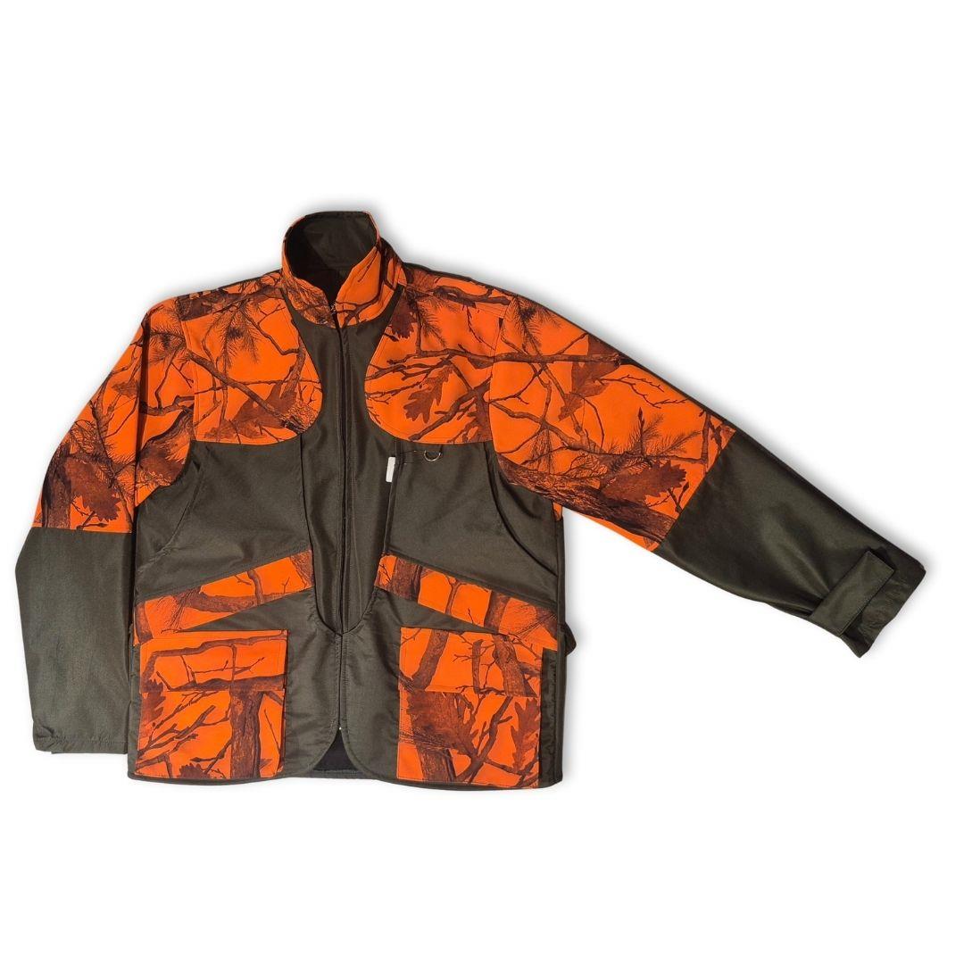 HardStone Softshell Turuncu Kollu Avcı Yeleği 3XL
