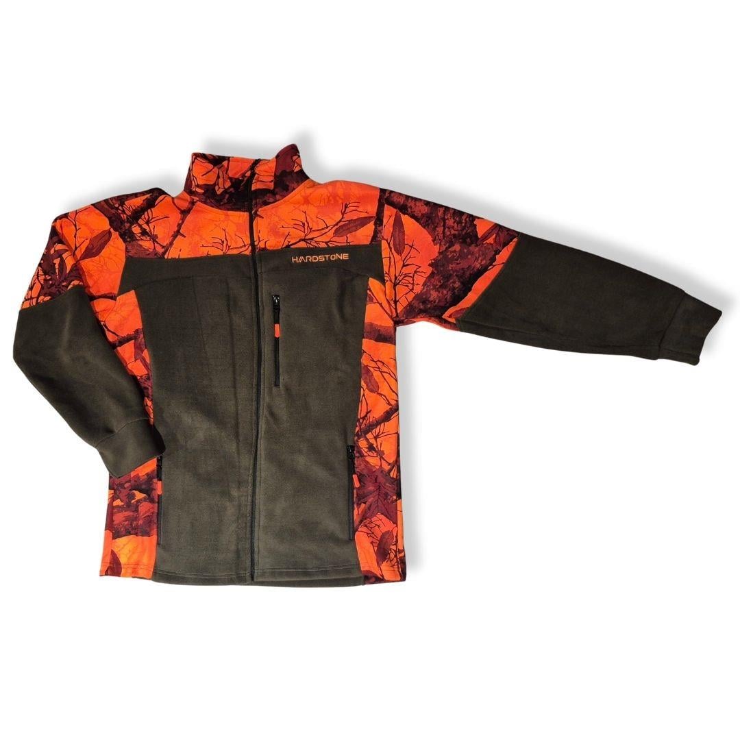 HardStone Turuncu Yeşil Polar Mont M