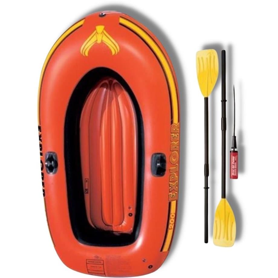 Intex Explorer Bot Set 200 185x94x41 cm. (Kürek Pompa)