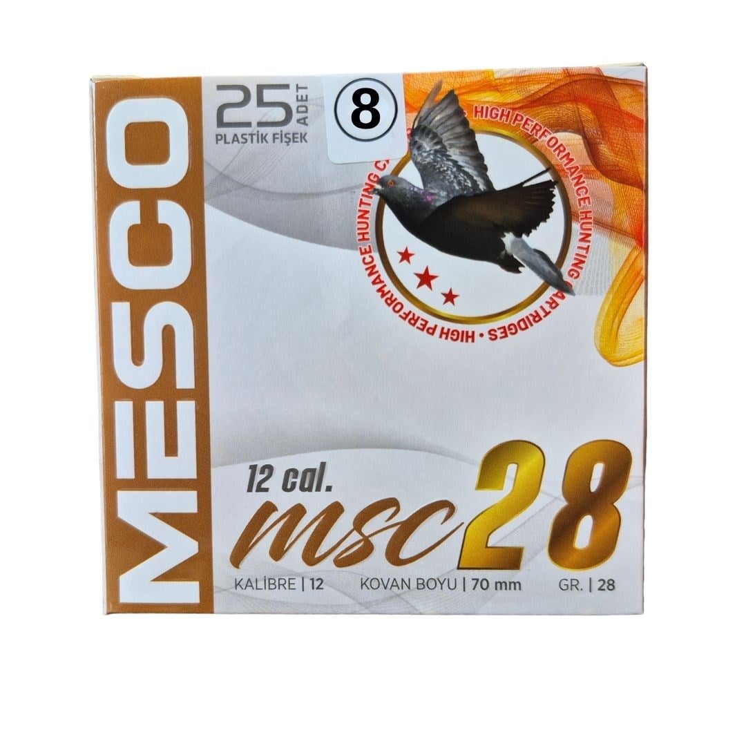 Mesco Bior 12 Cal 28 Gr Av Fişeği No:8