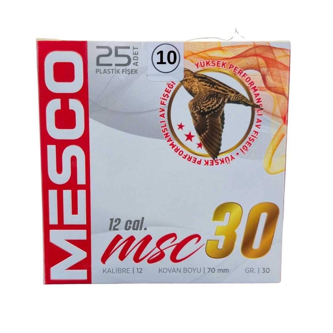 Mesco Bior 12 Cal 30 Gr Av Fişeği No:10