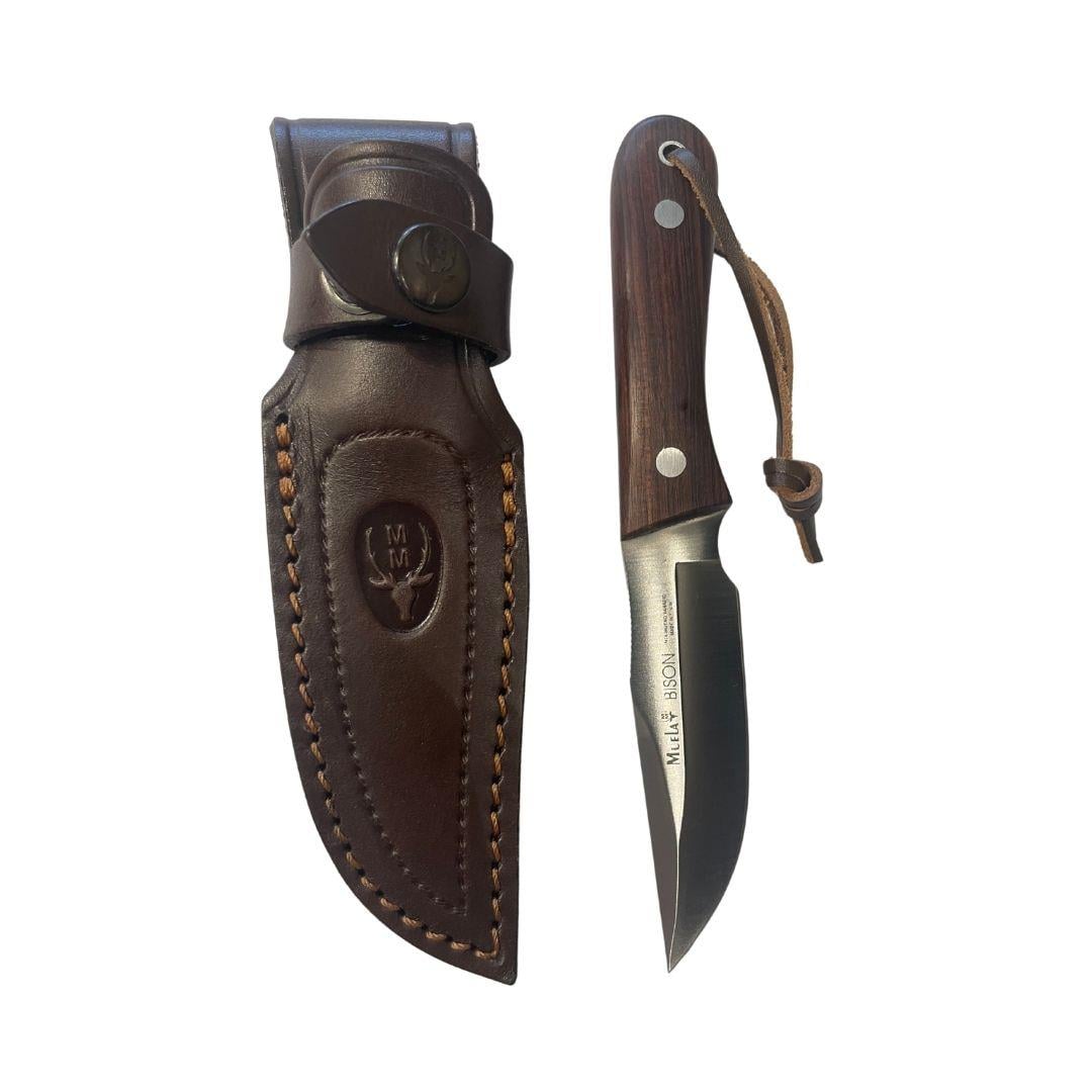 Muela BISON-9NL Kingwood Ağacı Saplı Bıçak