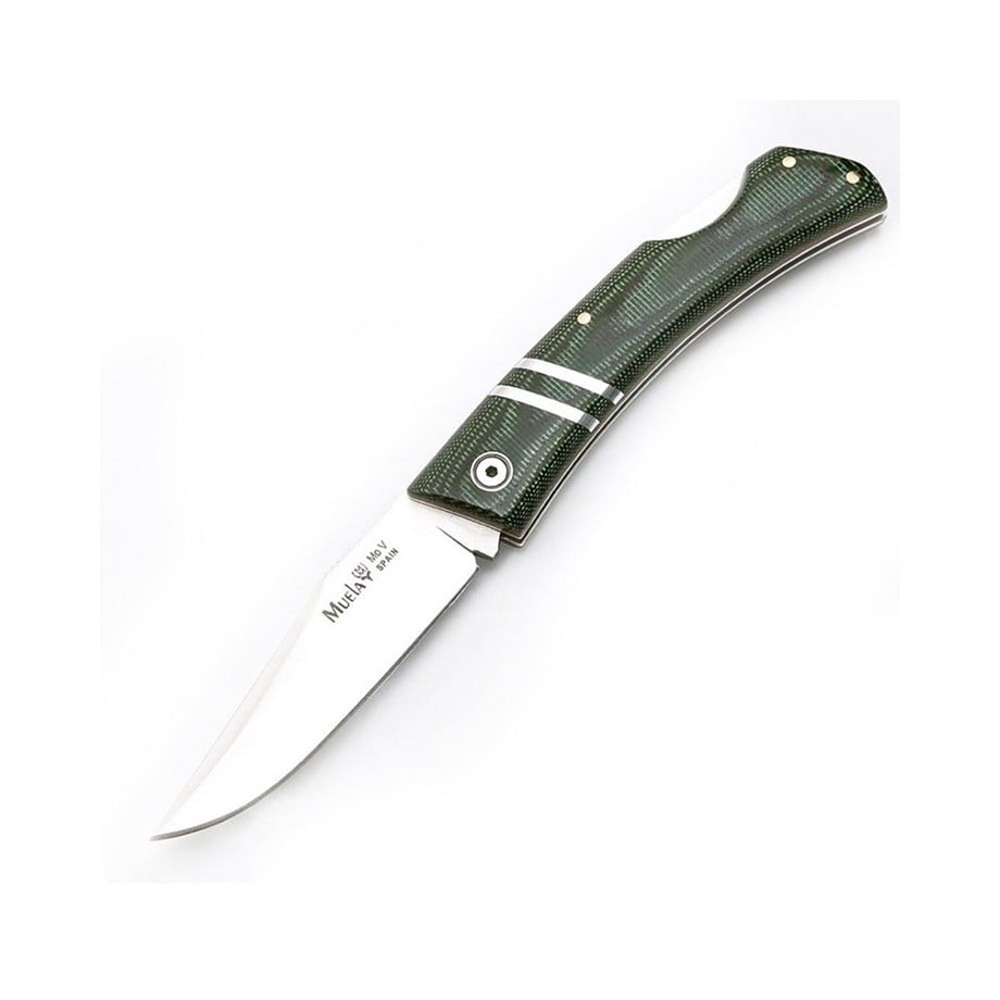 Muela ZX-8G ZX Serisi Yeşil Micarta Yüzeyli Çakı