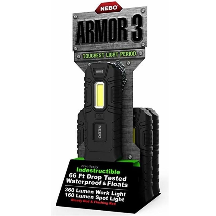 Nebo 6526 Armor 3 360 Lümen LED Fener