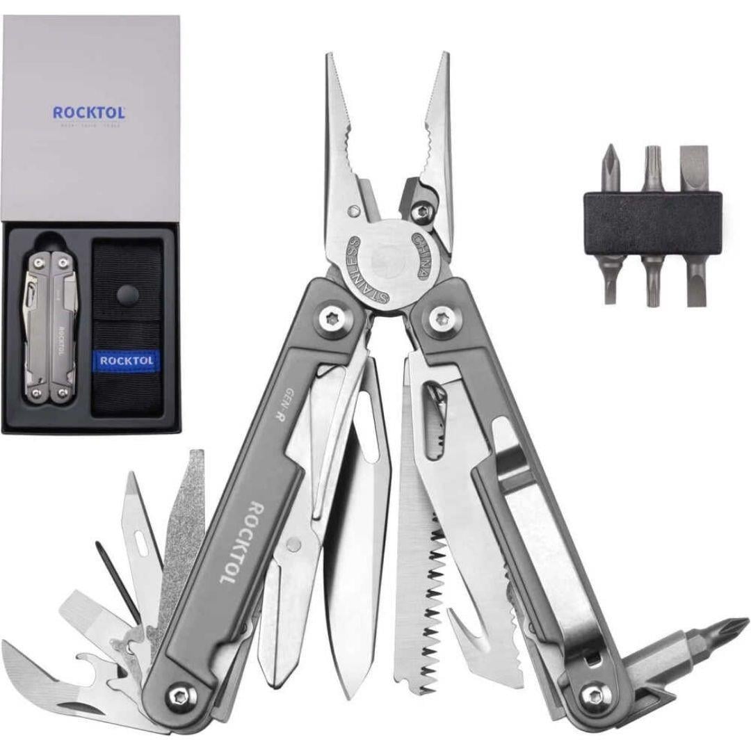 Rocktol 27 Fonksiyonlu Multitool Pense Kılıflı