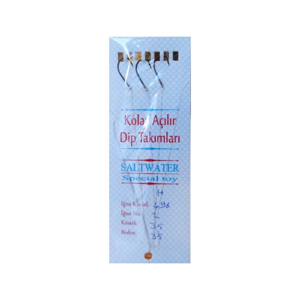 Saltwater Üç iğneli Yemli Takım 496