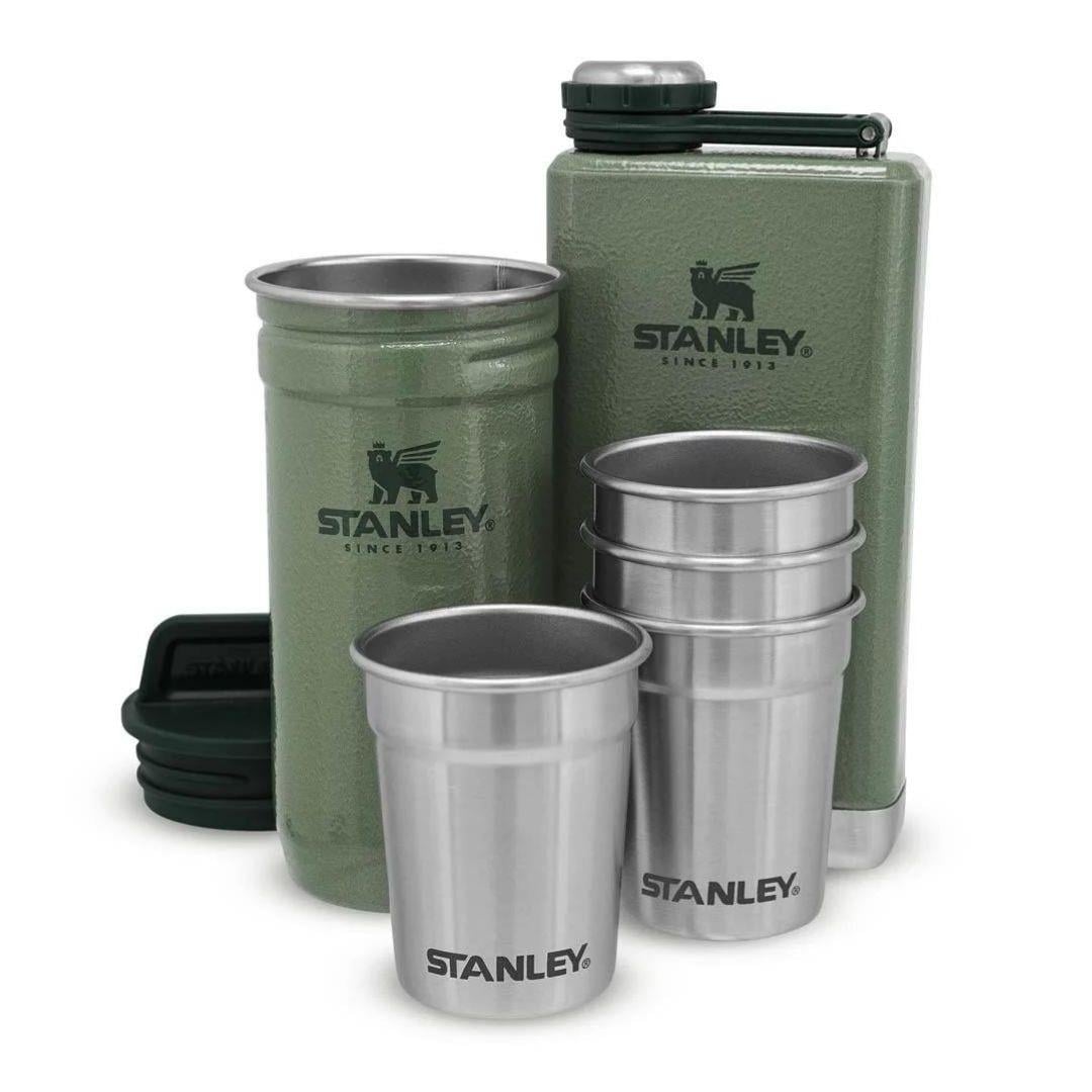 Stanley Adventure Çelik Shot Bardak ve Matara Seti Yeşil