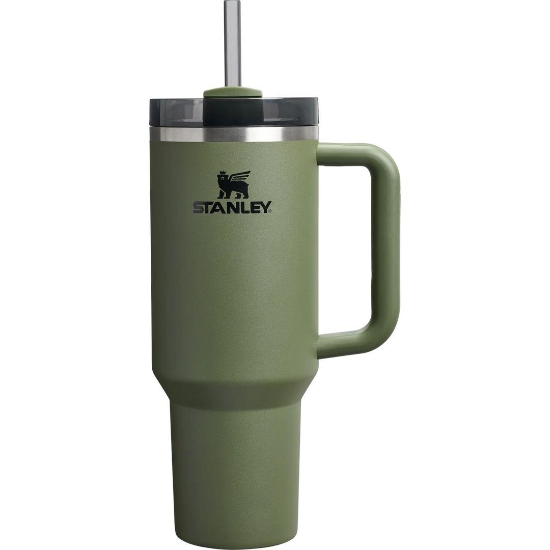 Stanley Quencher H2.O FlowState™ Tumbler Pipetli Termos | 1.18L Haki 